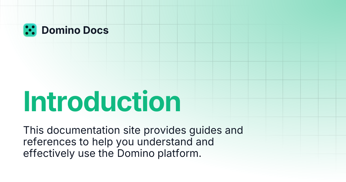 Introduction | Domino Docs